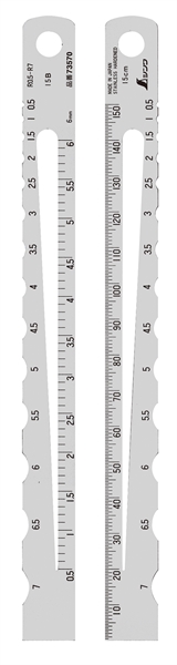 Règle d'échelle de trou de traceur de ligne de type T de haute précision,  jauge de marquage en acier inoxydable pour le travail de calcul de  bricolage, outils de mesure de charpentier