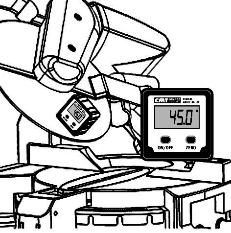 Medidor de ángulo digital DAG-001, Sistemas de trabajo y accesorios