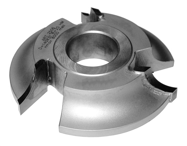 Fraise à 4 dents - Seron - à 1/4 de cercle / pour acier / pour aluminium